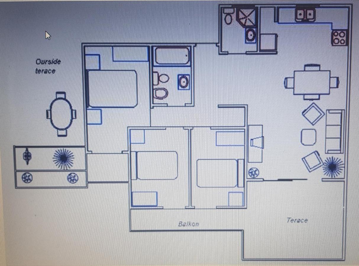 Apartments Pero Podgora Eksteriør bilde